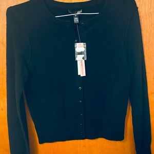 Aqua Cashmere cardigan